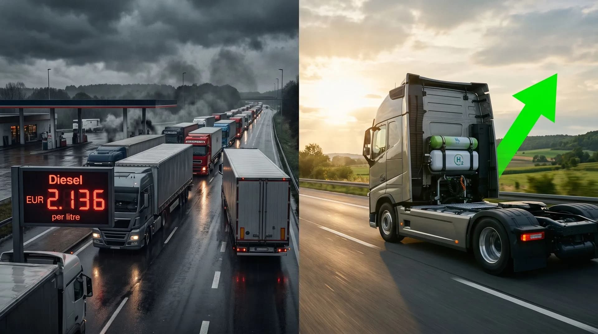 Klimaschutz bei Nel und Daimler Truck in der Sackgasse: Warum Wasserstoff und E-Lkw stocken und dynaCERT eine Brücke baut